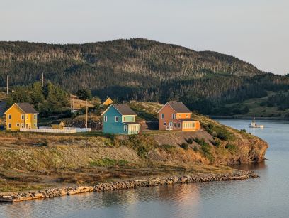 Arriving in Trinity, Newfoundland