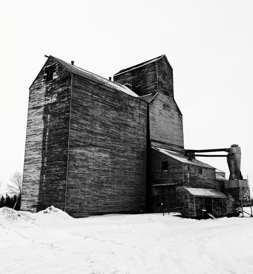 Grain Elevator Canwood Saskatchewan Canada