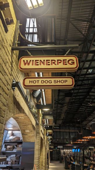 Wienerpeg Restaurant, The Forks, Winnipeg, Manitoba, Canada