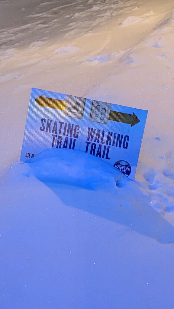 Ice Skating Trail, The Forks, Winnipeg, Manitoba, Canada