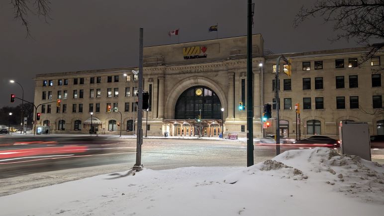 Winnipeg's Union Station, Winnipeg, Manitoba, Canada